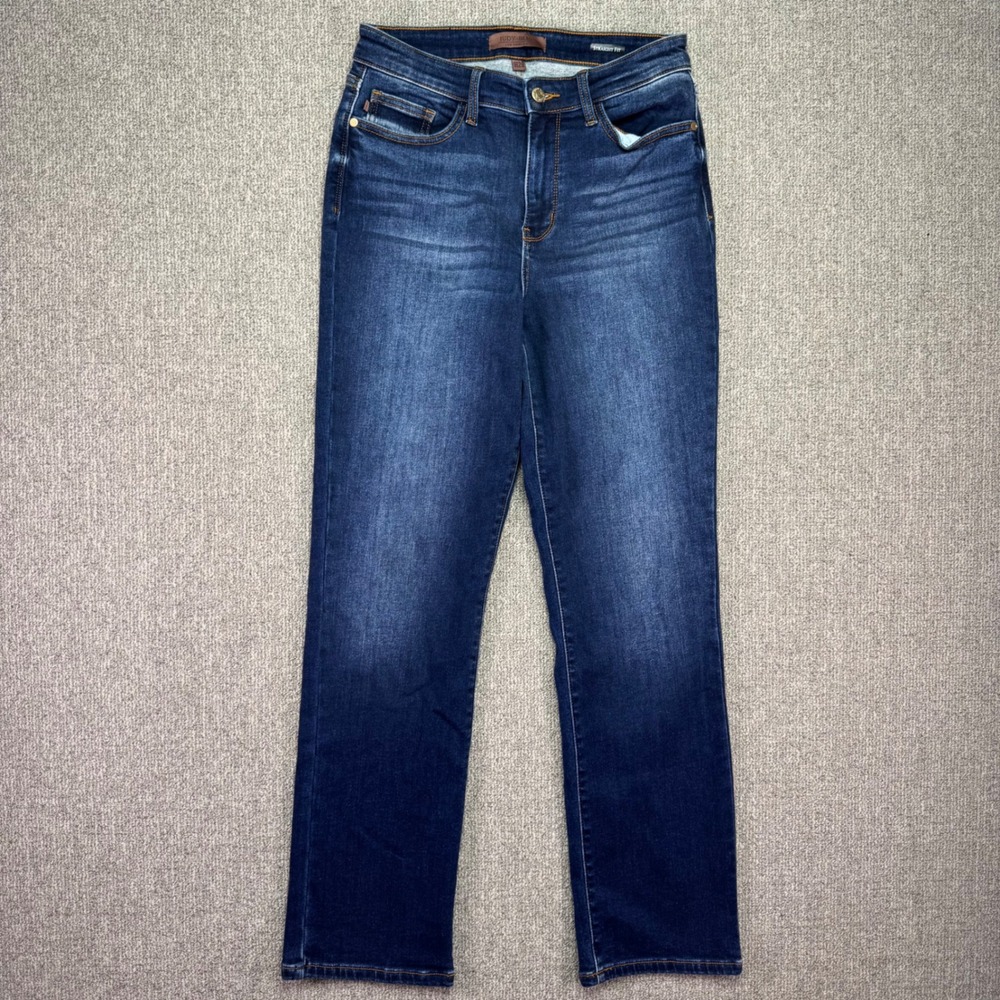Judy Blue JB82631DK Dark Wash Straight‎ Leg Jeans Womens Size 9/29 High Rise